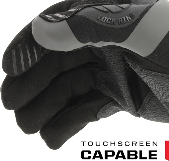 Mechanix Wear M-Pact Impact Resistant Work Gloves - Durable Safety Gloves for Men - Touchscreen Capable - Machine Washable - Breathable - XXX-Large - Black