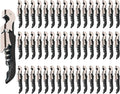 Kit-Home Professional Waiter Corkscrew Wine Openers Set (50 PCS),Upgraded with Heavy Duty Stainless Steel Hinges Wine Key for Restaurant Waiters, Sommelier, Bartenders