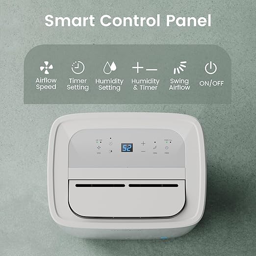 Waykar 80 Pints Energy Star Dehumidifier for Spaces up to 5,000 Sq. Ft at Home, in Basements and Large Rooms with Drain Hose and 1.14 Gallons Water Tank