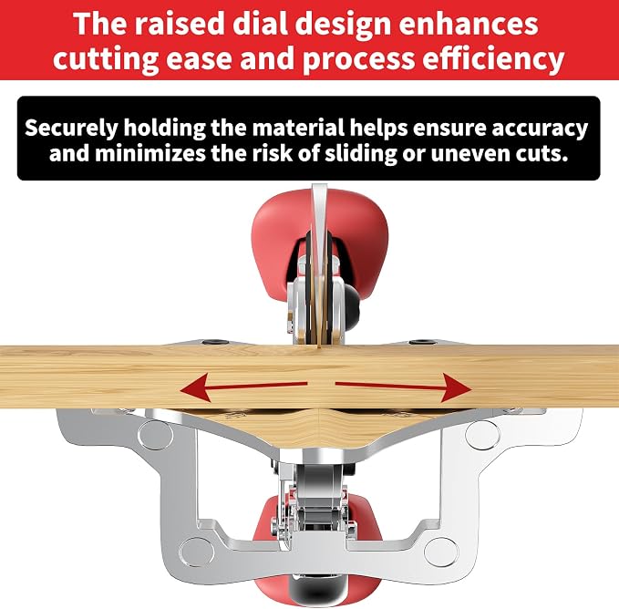 GARTOL Ratchet Miter Shears 22.5°–135° Adjustable; Precision Angle Cutter with Spare SK5 Blade for Quarter Round, Shoe Molding, PVC, MDF & Soft Wood; Labor-Saving Trim Tool with Safety Lock