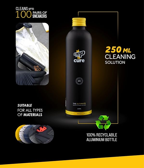 Crep Protect Shoe Protector Spray, Sneaker Cleaner Kit, Suede Scuff Eraser & Sneaker Care Solution Bundle