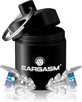 Eargasm Smaller Ears Blue Earplugs for Concerts, Festivals, Musicians, Night-Life, Motorcycle Hearing Protection - Reusable Ear Plugs for Small Ear Canals, High Fidelity Noise Reduction up to 21 dB