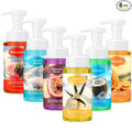 6 Pack Summer Foaming Hand Soap with Pump Care Moisturizing Liquid Scented Gentle Foam Hand Wash Employee Thank You Gift Bulk for Kitchen Bathroom Family Teacher Staff Doctor 8.75 Fl. oz