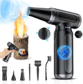 Electric Air Duster for PC Cleaning, 330000 RPM Compressed Air Duster & Keyboard Cleaner, Reusable Canned Air Replacement, Cordless Electronics Cleaner for Laptop, Camera, Type-C Rechargeable