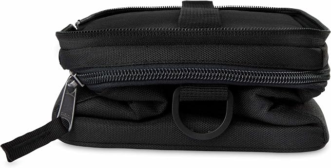 PackIt Mod 3-In-1 Lunch Box for Men and Women, Black with EcoFreeze Technology (Built-in Ice Packs), Removable Crossbody Strap, Designed for Outdoor, Work & Everyday Use