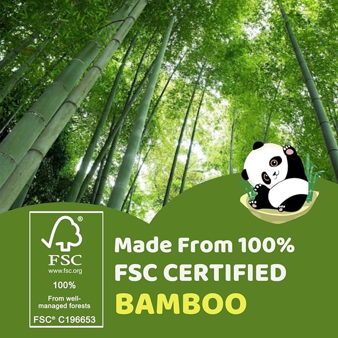 Premium Bamboo Toilet Paper 12 Mega Rolls, 3 ply, Septic Safe,Plastic-Free,Unbleached Brown,Tree-Free,Soft and Absorbent,Bathroom Tissue Rolls