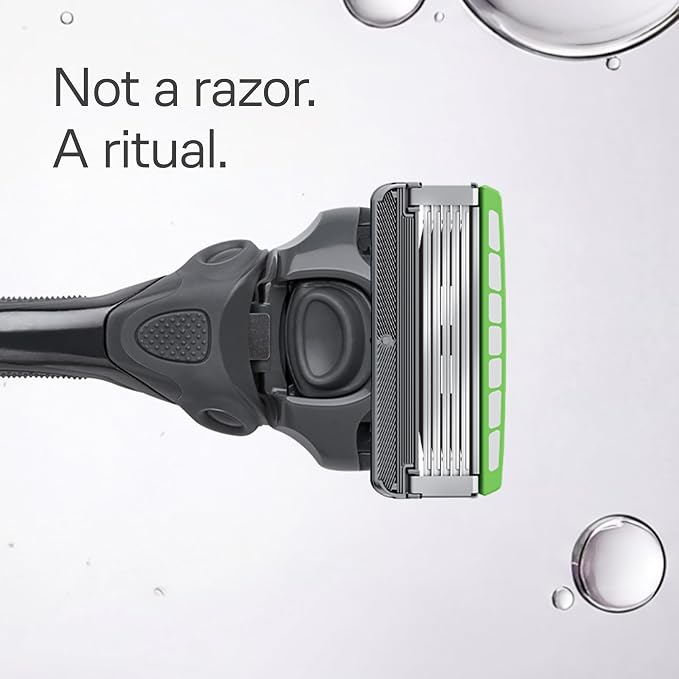 Schick Hydro Sensitive 5-Blade Razors for Men, 1 Handle & 17 Refills
