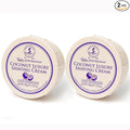 Taylor of Old Bond Street Coconut Fragrance Shaving Cream Bowl 150g (2-Pack) – Rich Lather for Traditional Shaving