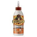 Gorilla Wood Glue, 8 oz., Water Resistant PVA Wood Glue for Indoor & Outdoor Projects, Fast Clamp, Natural Color, Paintable & Sandable