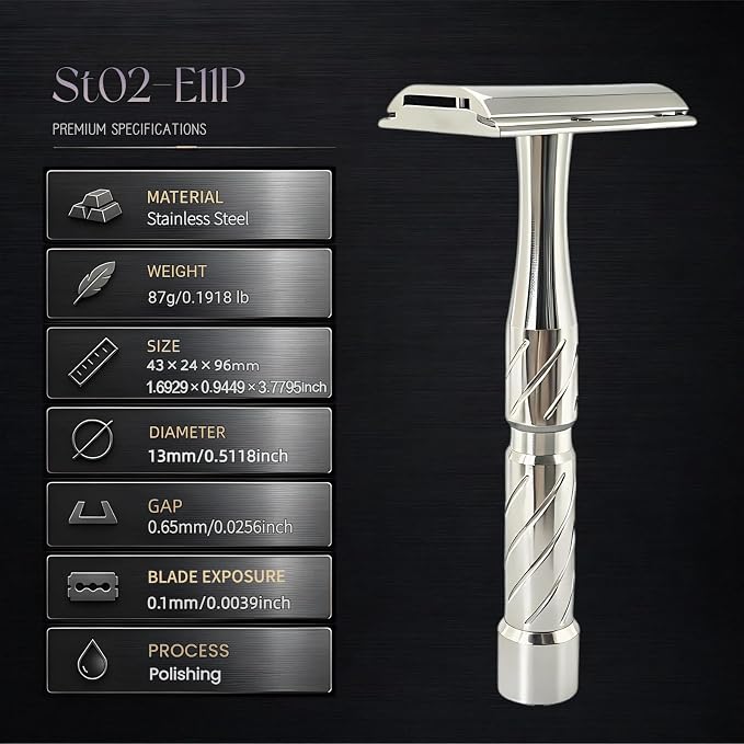 KAMPFE Shaving Razor for Men and Women