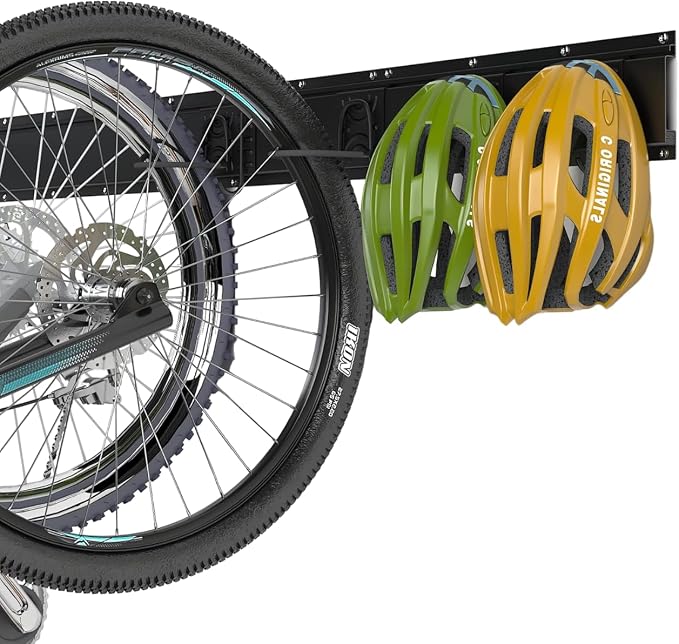 Spare Bike Hook Hanger Rail Rack System