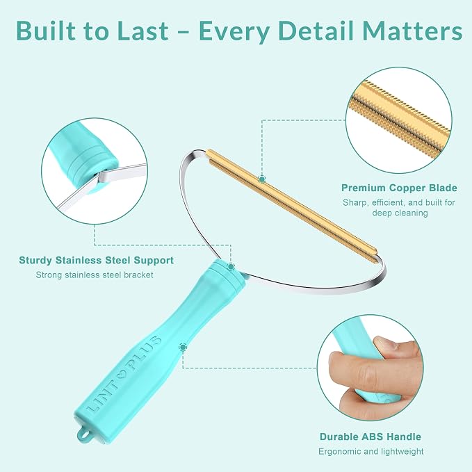 Deep Cleaner Pro Pet Hair Remover 5-Pack Bulk Set - Heavy Duty Carpet Rake & Multi-Surface Scraper for Dog & Cat Hair on Rugs, Couches, Pet Towers, Car Seats & Stairs - Reusable Travel-Size