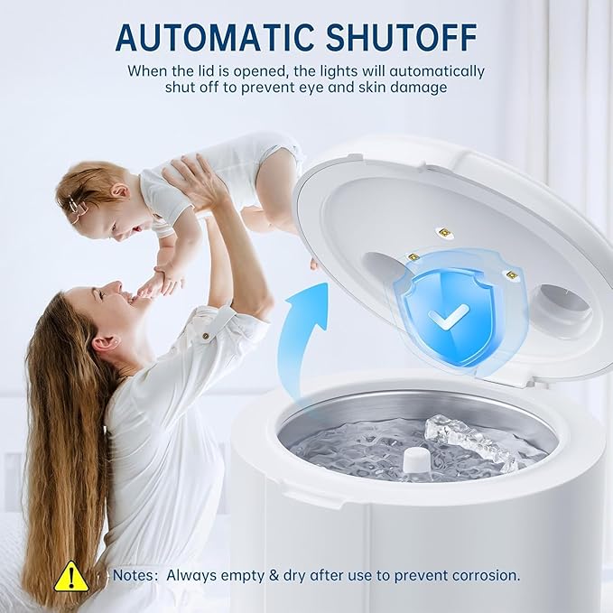 Ultrasonic Retainer Cleaner Machine, 45kHz Dental Cleaning Pod with Digital Timer for Dentures, Mouth Guards, Night Guards, Aligners, Toothbrush, Jewelry, Dental Appliances, 200ML Capacity