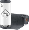 Fantasticlean Microfiber Cleaning Cloth Roll -30 Pack, Tear Away Microfiber Towels, 12" x 12", Reusable, Washable, Scratch Free, Ultra Absorbent for All-Around Cleaning Supplies (DimGray)
