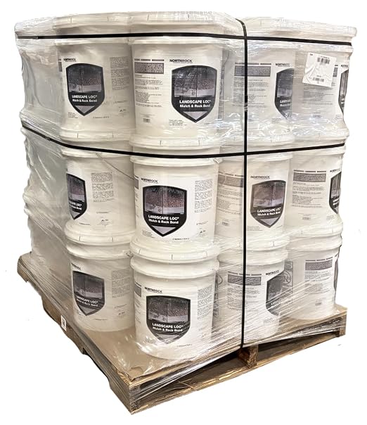 Landscape Mulch Glue 5 Gallons – Pet and Plants Safe Rock Bond | Landscape Loc Mulch & Rock Bond, Glue for Landscaping, Binding for Mulch & Rock, Locking Adhesive, Spray