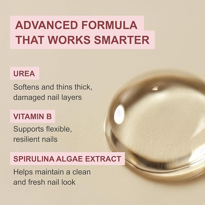 Kerasal Advanced Clear & Defend Nail Renewal, Polish-Compatible Nail Repair with Urea and Spirulina, 0.13 Fl Oz