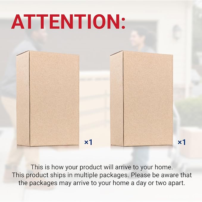 FLEXIMOUNTS 2x4ft Heavy Duty Garage Wall Shelving, 4-Pack Garage Shelving Wall Mounted with 8 Hooks, 400lbs Capacity, Storage for Power Tools, Garden Supplies, Storage Bins, Lite Series