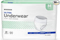 McKesson Ultra Adult Incontinence Underwear, [80 Count], Heavy Absorbency, Medium, 32-44 in. Unisex Bladder Leak Protection, Pull-On Style with Tear-Away Sides, Postpartum and Incontinence Support