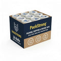 Packstrong Industrial Grade Clear Packing Tape 24 Rolls - 110 Yards per Roll - 3" Wide x 2.0 mil Thick, Acrylic Adhesive Heavy Duty Tape for Box Office Moving Packaging Shipping