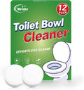 Msvvko Toilet Bowl Cleaner Tablets with Bleach 12 PACK Powerful Formula to Eliminate Limescale & Rust