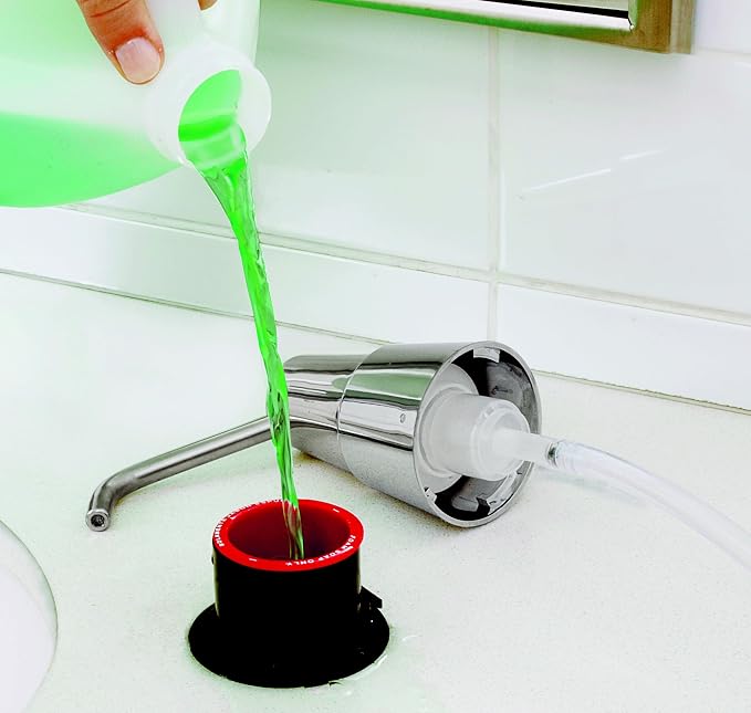 BOBRICK 823 Manual Top Fill Foam Soap Dispenser, 4" Spout, 34 fl. oz. Capacity