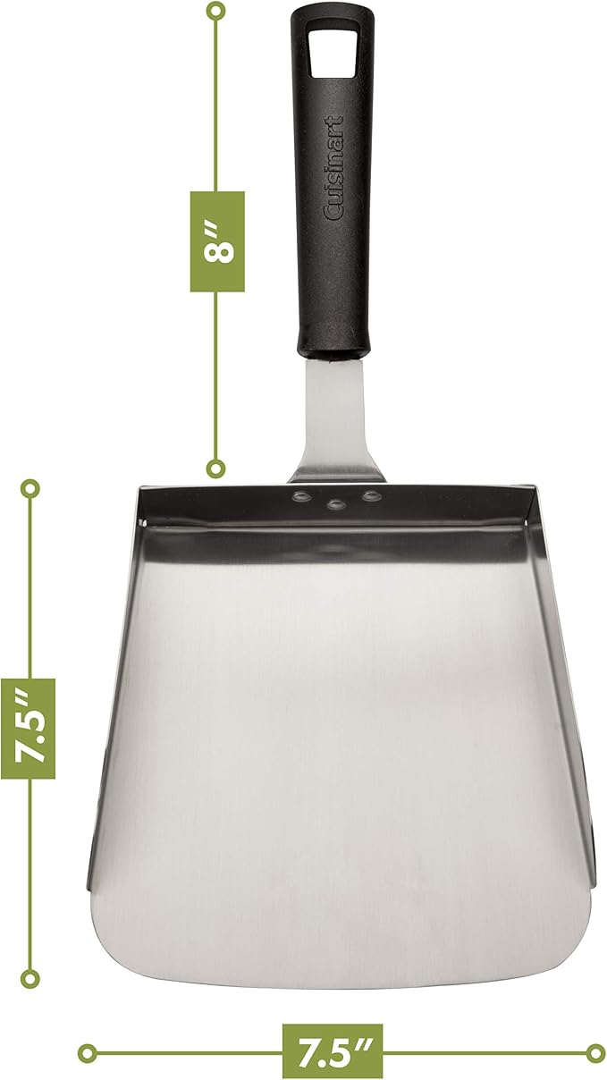 Cuisinart CBW-201 Butter Wheel Stainless Steel & CSGS-001 Griddle Food Mover, Stainless Steel