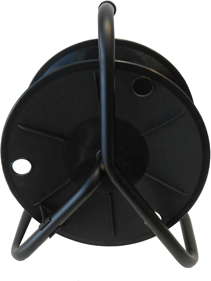 Audio2000'S ADC2716B Cable Reel, Capacity: 330' of 6mm cable, Black