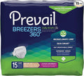Prevail Air Incontinence Brief - Ultimate Plus Absorbency - Size 3 - X-Large - 15 Count (1 Pack of 15)