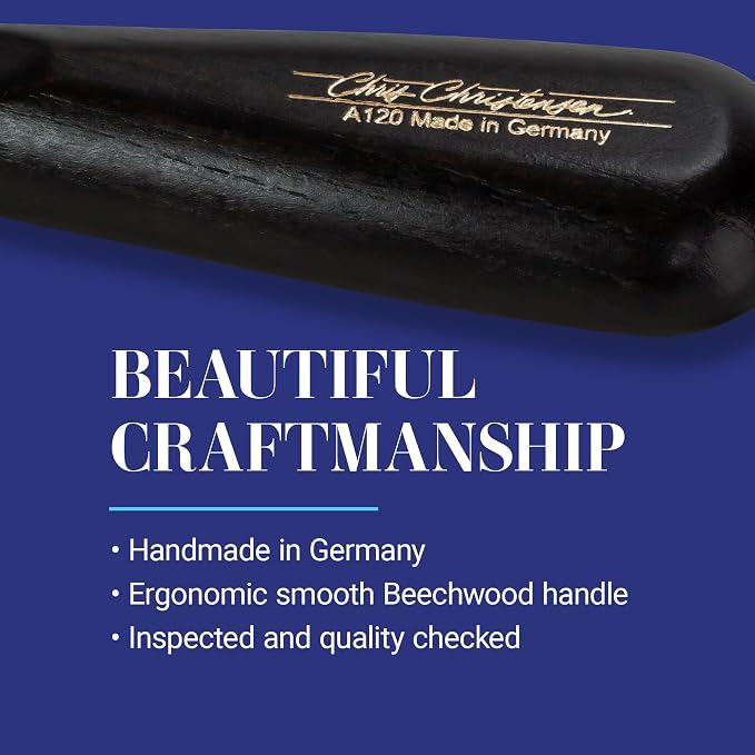 Chris Christensen Dog Brush, 20 mm. Ice Slip Dematting Brush, Specialty Brushes, Groom Like a Professional, Remove Tough Mats and Tangles, Rounded and Grounded Pins, Doesn't Pull Coat
