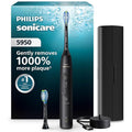 Philips Sonicare 5950 Series Electric Toothbrush, with Pressure Sensor, 6 Brushing Settings, SmarTimer, BrushPacer, 21-Day Runtime, Travel Case, Black, HX7131/03