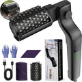 Electric Grill Brush, Cordless Rechargeable BBQ Grill Cleaning Brush, 180° Adjustable Angle, 3-Speed Motor, Stainless Steel Head, Electric Grill Cleaner for Outdoor Grill, Gas BBQ Grates & Griddles