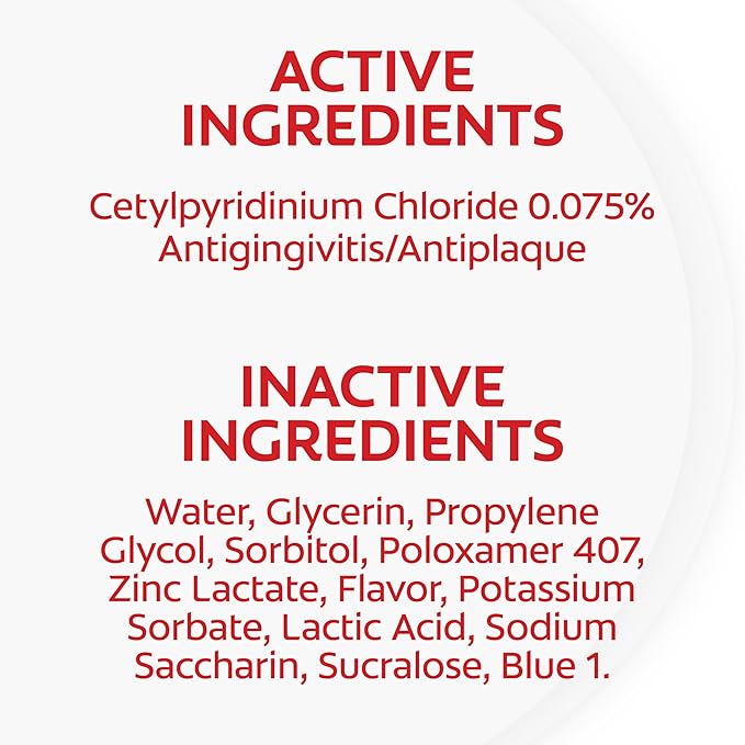 Colgate Total Alcohol Free Mouthwash, Peppermint for Bad Breath, Helps Prevent Gingivitis and Plaque, 3 Pack, 33.8 Oz Each