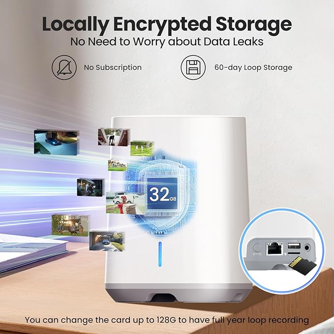 SOLIOM- True 5MP HD Security Cameras Outdoor Wireless, Add-On Camera, Solar Powered, Auto Tracking,Requires Soliombase(Excluding Soliombase), Soliombase Supports Up to 4 Cams