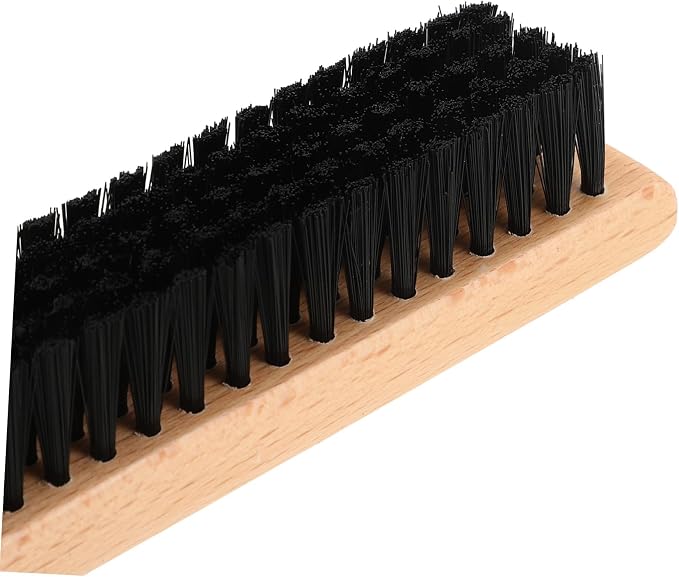BESPORTBLE 3pcs Clothing Bristle Brush Wood Handle Multi-Purpose Scrub Brush for Clothes Hats and Shoes Cleaning Tool for Home Use and Hotel Supplies