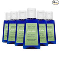 Terra Pure Hand Sanitizer Gel, 1 oz 6 Pack, Alcohol Free Silver Citrate Formula with Aloe Vera and Vitamin E, Non Drying Bulk Travel Size for Hotels, Gyms, Schools, Offices, Events