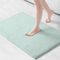 Madison Park Signature Marshmallow Bathroom Rug Non Slip, Luxrurious Plush Bath Mat, Absorbent, Quick Dry, Spa Design Bath Room Décor, 24x40, Seafoam