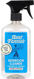 Aunt Fannie's All Purpose Bathroom Cleaner Vinegar Spray for Shower, Tub, Toilet, Tile, Sink and Fixtures, 16.9 Ounces (Pack of 1)