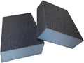 Black Cut Dual Angle Medium/Fine Sanding Sponge, 3 inch x 5 inch x 1 inch. 100 Count Box.