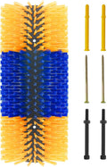 Livestock Scratching Brush Goat Scratcher Full Massage Grooming Brush with 4 Screws for Cattle, Sheep, Horses, Pigs