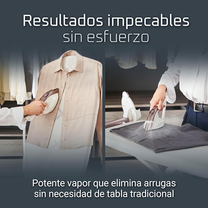 Rowenta IXEO Vision Steamer for Clothes with Ironing Board, All-in-One Steaming & Ironing,