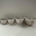 Rae -CANDY Measuring Cups Allside White with Candy Figures CHRISTMAS MEASURING CUPS- Dunn by Magenta