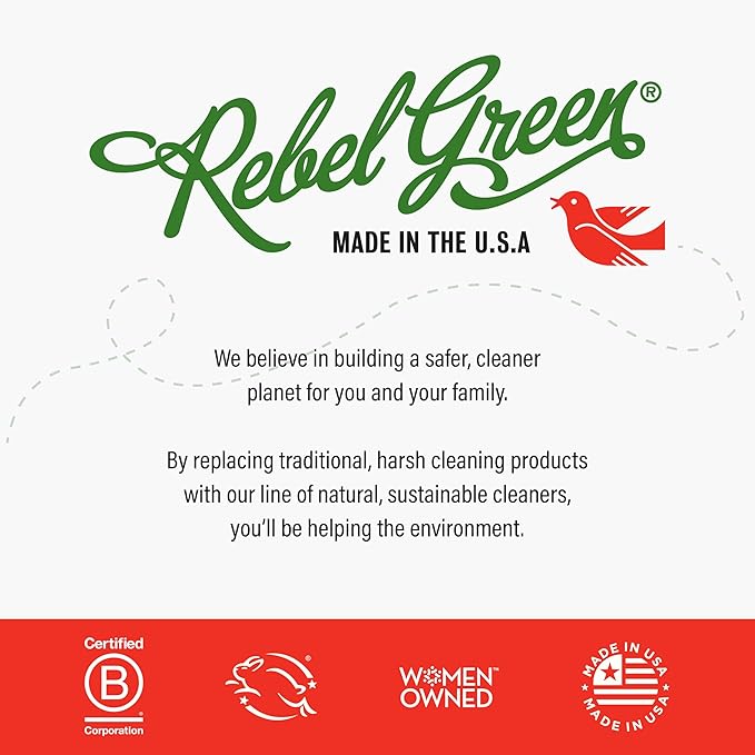 Rebel Green Super Deluxe Dish Soap - Plant-Based Sustainable Dishwashing Soap - Pink Lilac Scent - 16 fl oz - 1 Pack