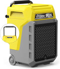 ALORAIR 170 PPD Commercial Dehumidifier with Pump & Drain Hose, LGR Industrial Use, Portable Dehumidifier with Wheels for Water Damage Restore, Carpet Drying, 6-Year Warranty, Storm 80X (Yellow)