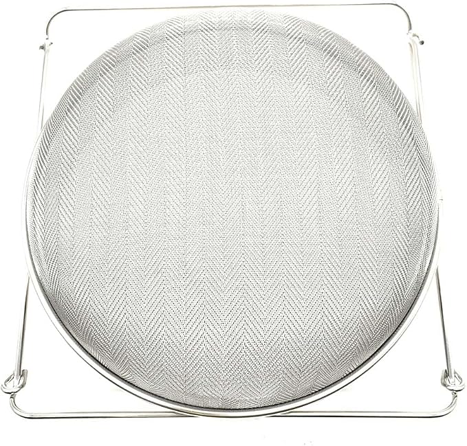 Food Grade 304 Double Sieve Stainless Steel Bucket Top Honey Strainer, Filter for Honey processing/Extraction and Filter