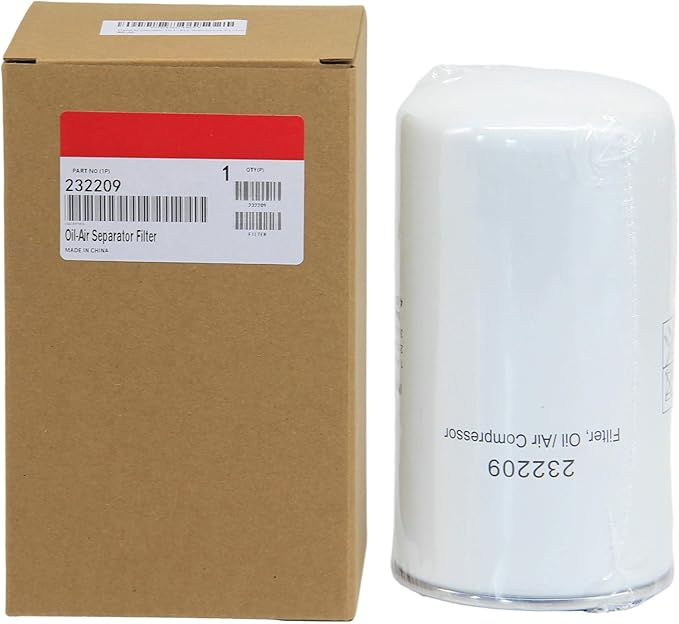 TONYCO 232209 Air Oil Separator Filter Fits Rotory Screw Compressor Miller EnPak A60 and EnPak Mechanic Series machines (1 Pack)