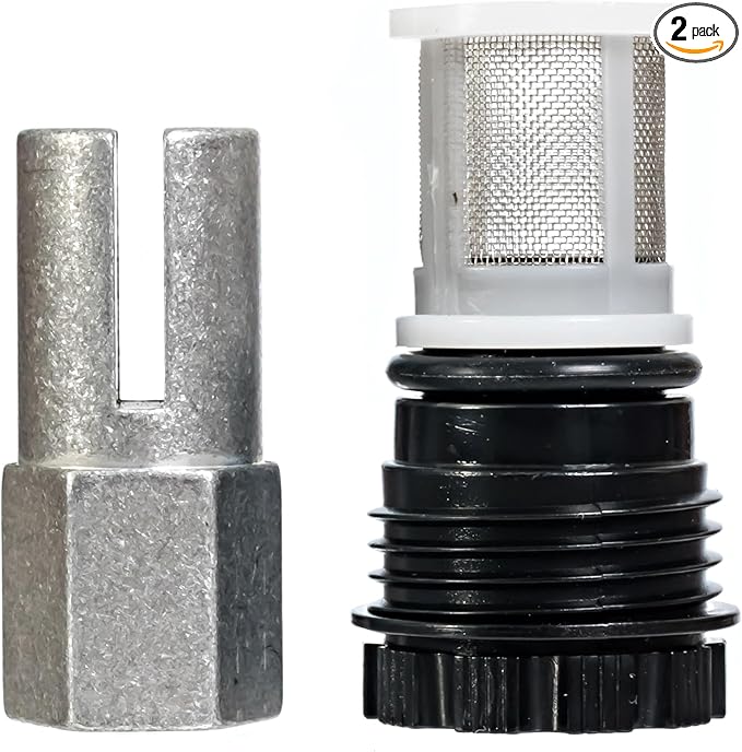 Tankless Water Heater Filter H98-510-S for Rinnai models with Inlet Filter Removal Tool | The Tankless Tool with H98-510-S Filter | Made in USA