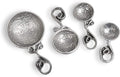 Crosby & Taylor Vineyard American Handmade Artisan Pewter Measuring Spoon Set