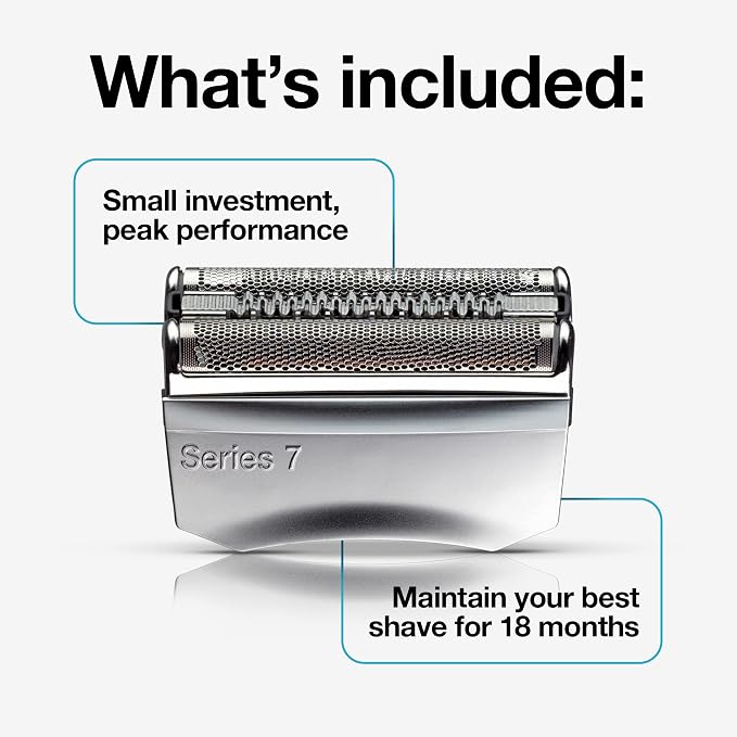 Braun Series 7 70S Electric Shaver Head Replacement Cassette – Silver