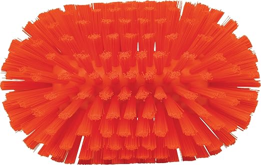 Vikan 70377 Brush,Tank,Stiff,5.5",PP/PBT,Orange