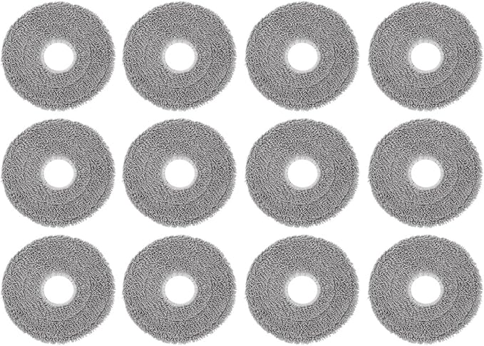 Mop Cloths Dust Bag Replacement，Compatible For Xiaomi，5 Pro/OV21CN/X10 Plus/X20 Plus/M30S/M30 Pro Mop Rags Bags Robot Vacuum Cleaner Parts(SET5)